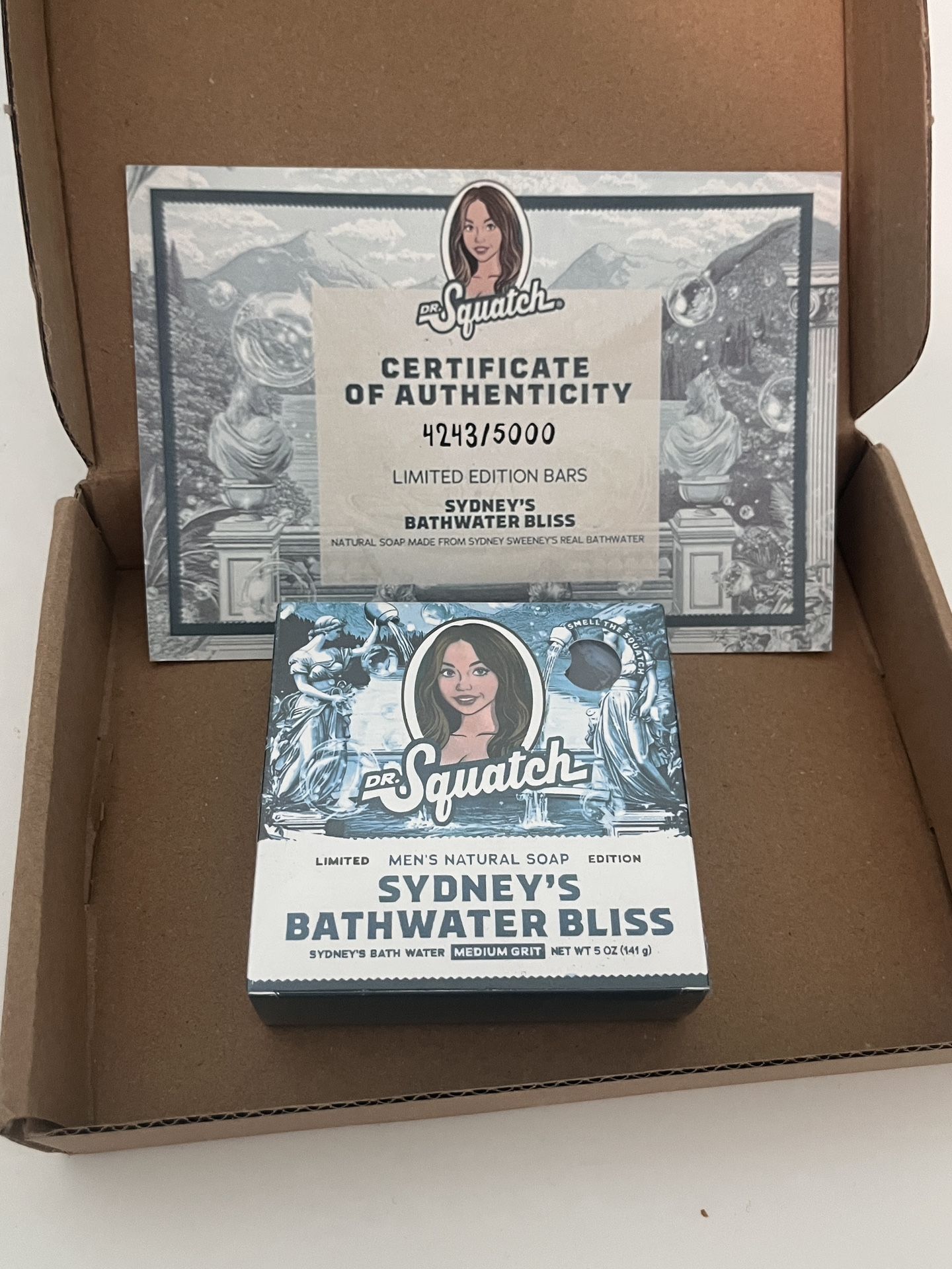 Dr.Squatch Sydney's Bathwater Bliss Limited Edition Natural Soap