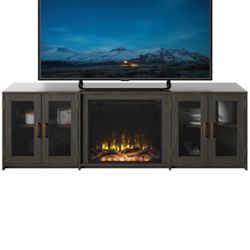 Fire Place Tv Stand 