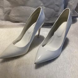Women’s White Aldo Heels