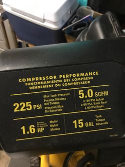 Compressor has a Broken part