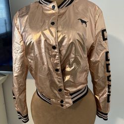 Pink Victoria’s Secret Bomber Jacket 