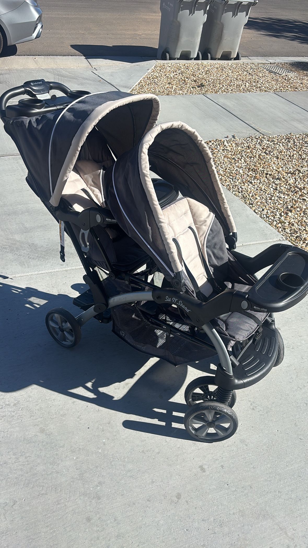 Like New- Travel Double Stroller 