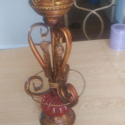 Decorative Gold Candle Holder