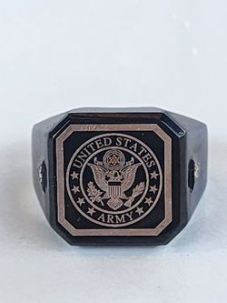 U.S. Army Men's Ring 7.5
