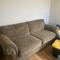 Brown Comfy Couch