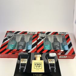 Men’s Cologne & Body Spray Bundle – Like New, Boxes Opened for Inspection Only!
