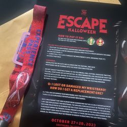 ESCAPE 2 Day Wristband
