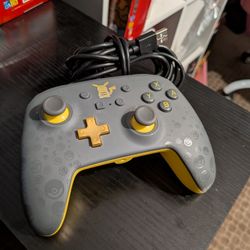 Wired Controller For Nintendo Switch 1 or 2, Pokemon/Pikachu Design 