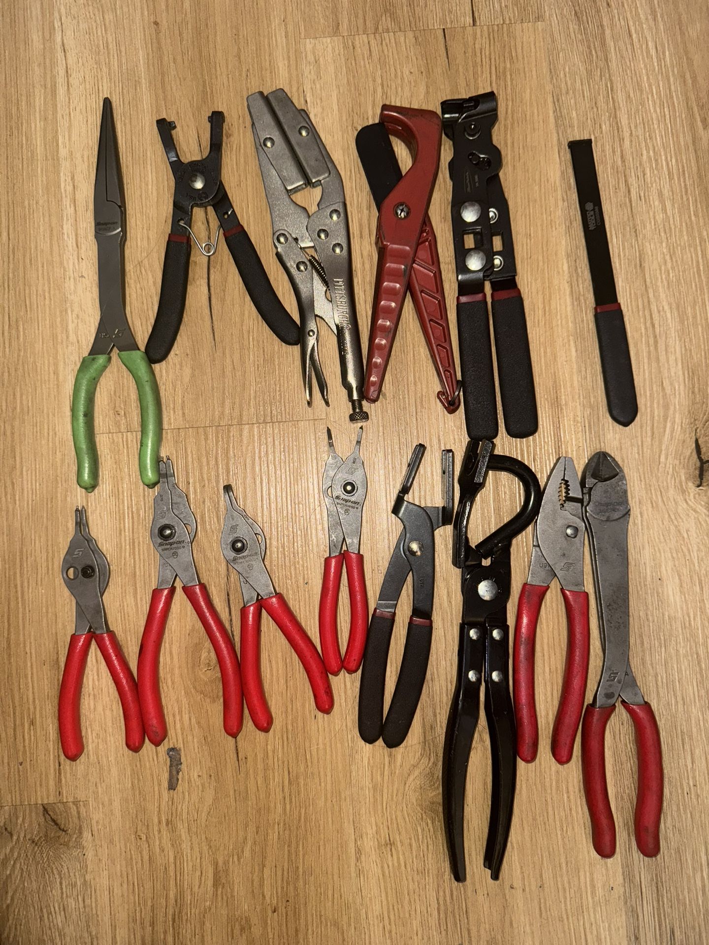 Plier Set w Snap-On