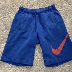 Nike Fleece Cotton Swoosh Shorts