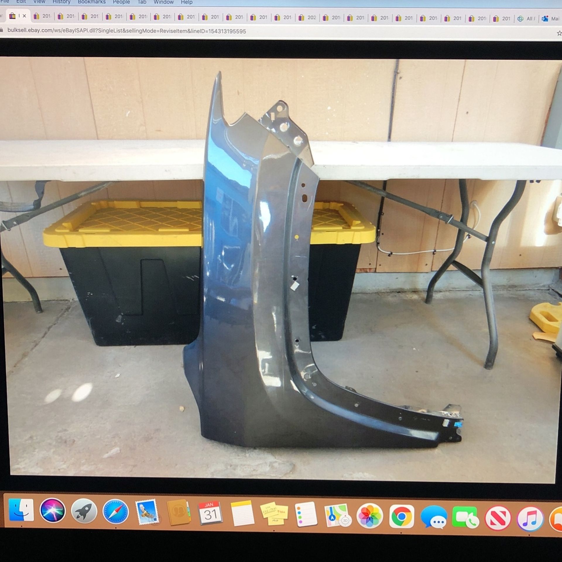 2017-2019 Jeep Compass Right Side Fender OEM