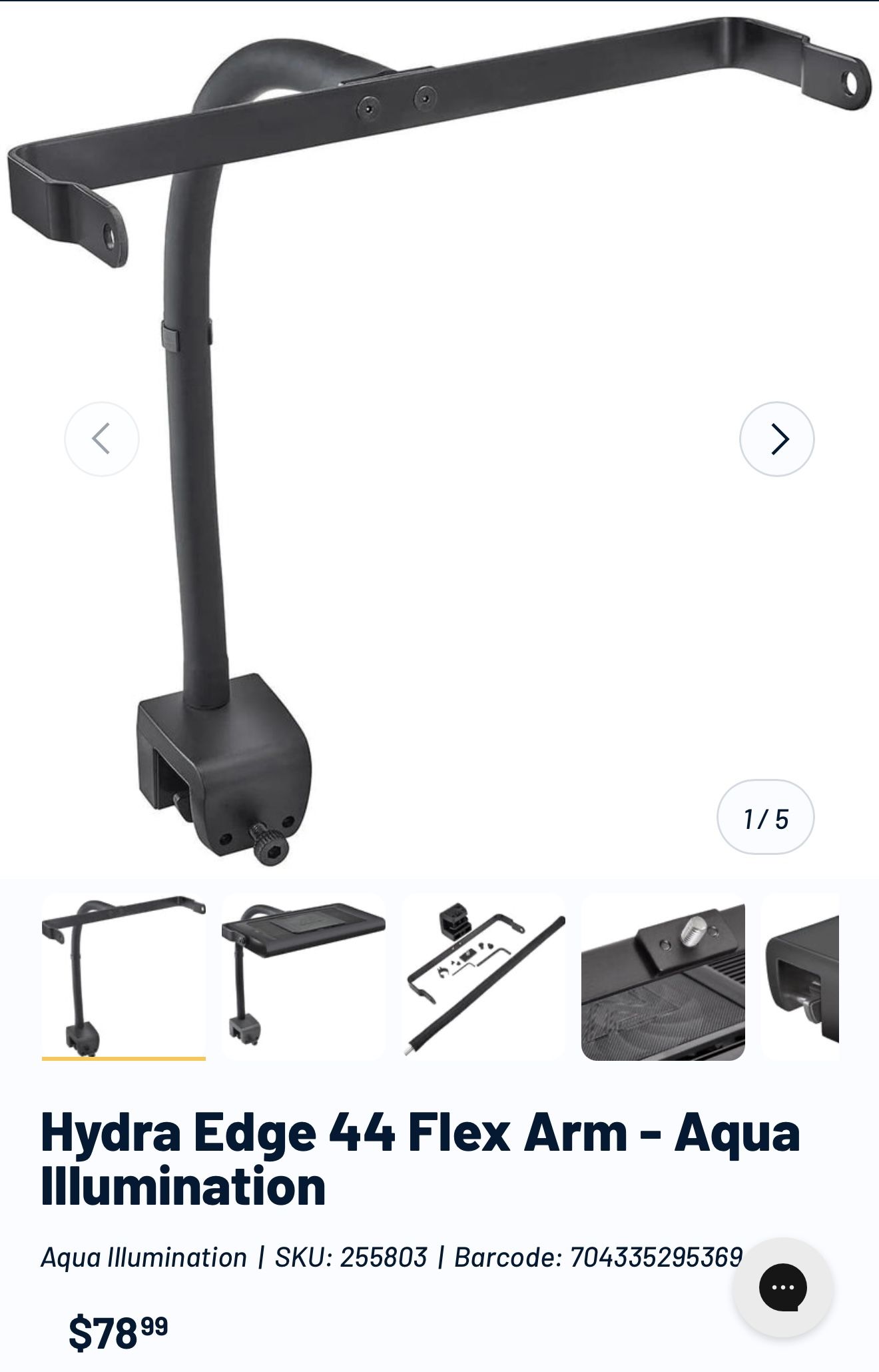 Hydra Edge 44 Flex Arm - Aqua Illumination