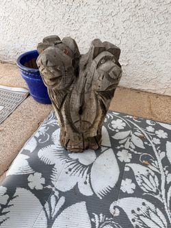 Carved bear
