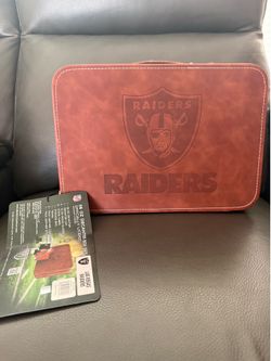 Raiders decanter set