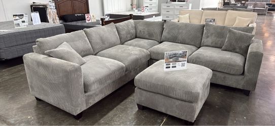 Corduroy couch new in box