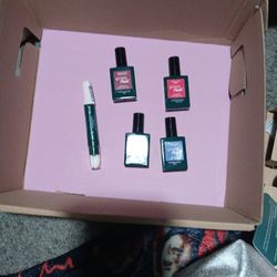 Green Flash Manicure Kit W Led Setting Light 