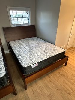 King size mattress pillow top new bedframe not included sold separately