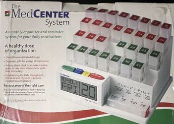The MedCenter System Pill Organizer