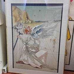 Rare Salvador Dali "Helen Of Troy " Lithograph