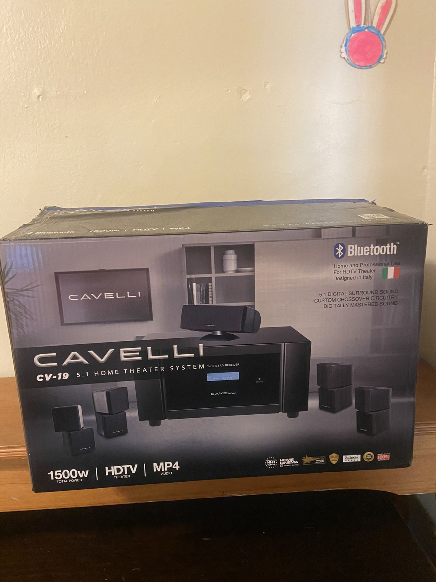 Cavelli Cv-19 5.1 Home Theater System