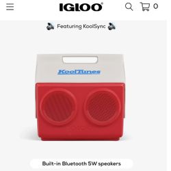 IGLOO KoolTunes Cooler