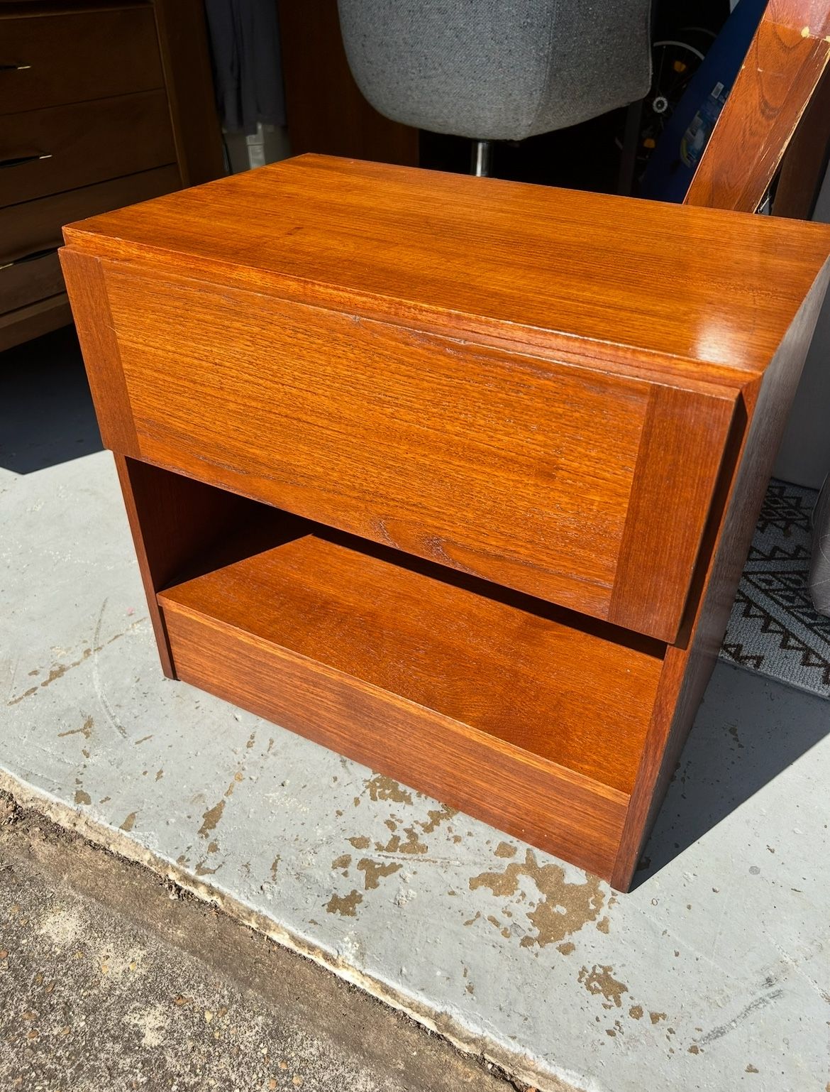Mid Century Danish Teak End Table