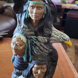 Native American Statue 