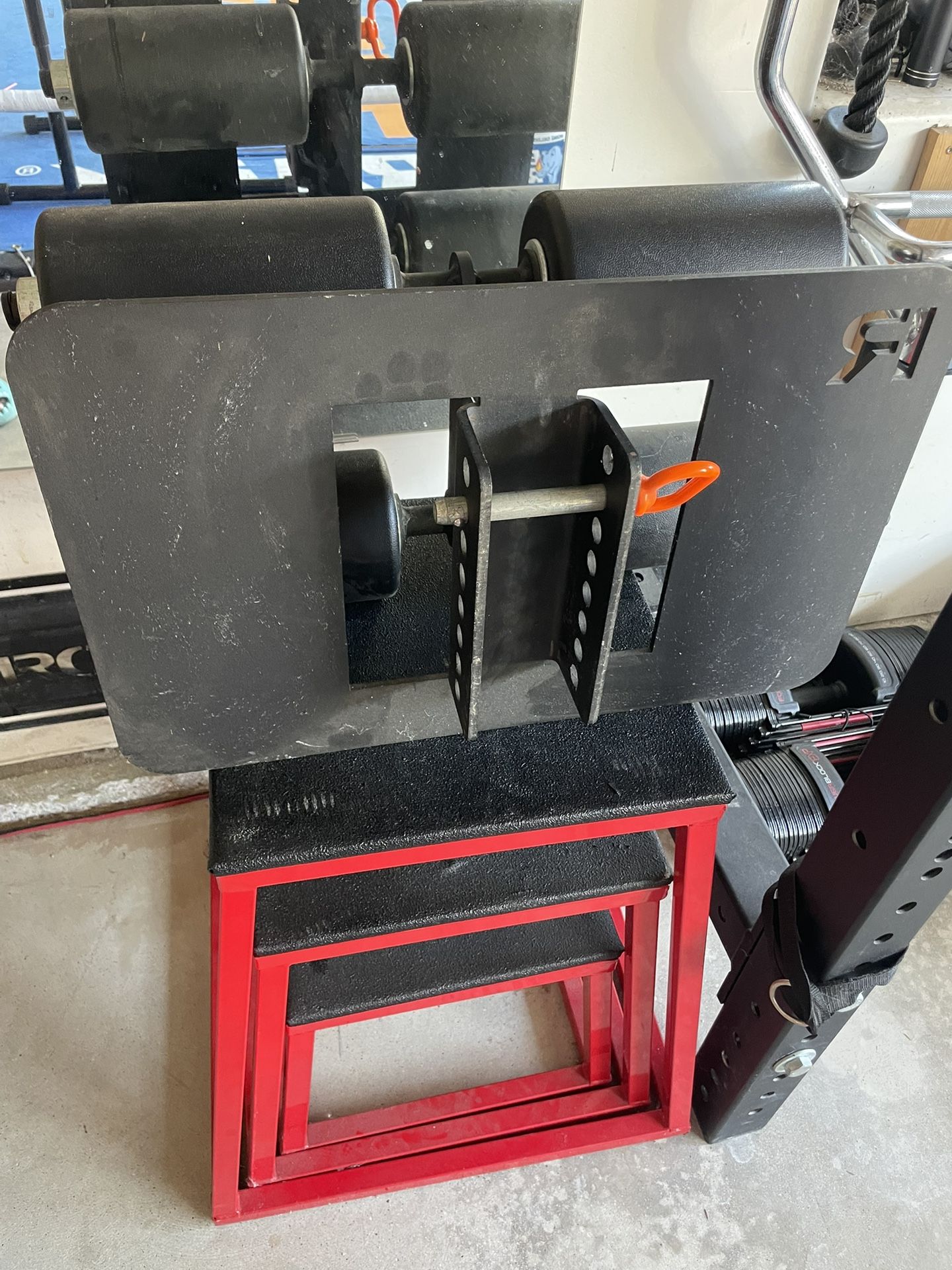 Gym Equipment Lot β Rogue GHD, Barbell, Jump Boxes β $300