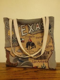 FLASH SALE: Texas City & State Tote Bag