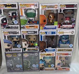Various Funko Pops Funkos Lot