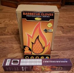 Arres BBQ Gloves-Heavy Duty Grill Mat