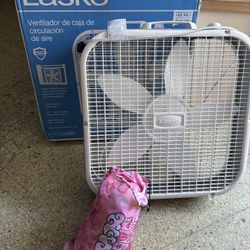 Fan & Blow Up Tent - see next pic to explain