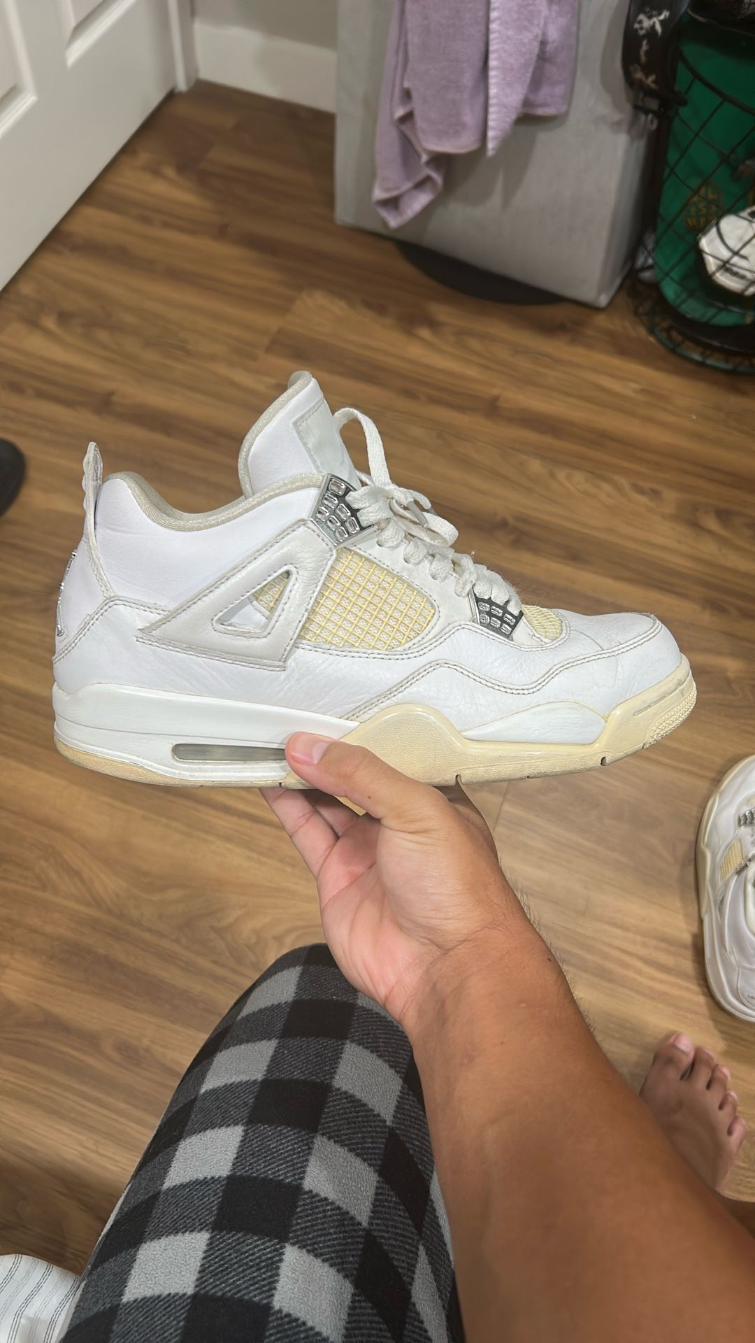Jordan 4 Retro Pure Money