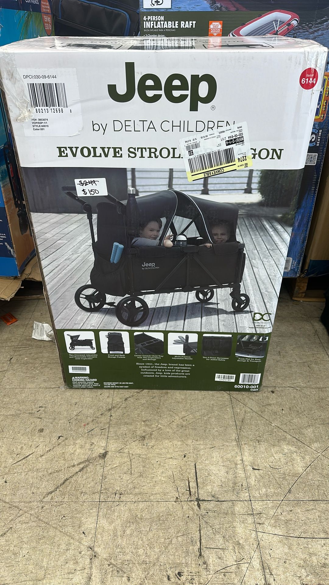 Jeep stroller wagon