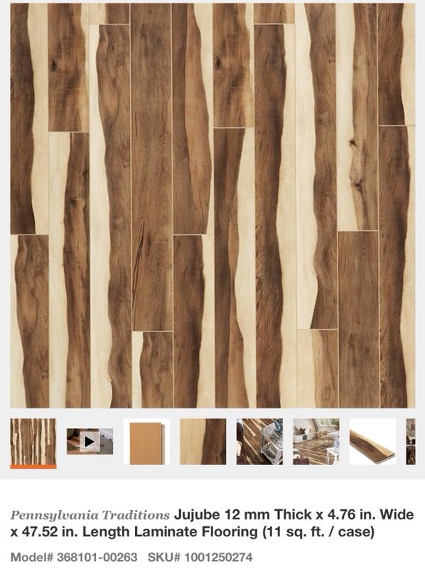 Pennsylvania Traditions Jujube 12 Mm Thick X 4 76 In Wide X 47 52