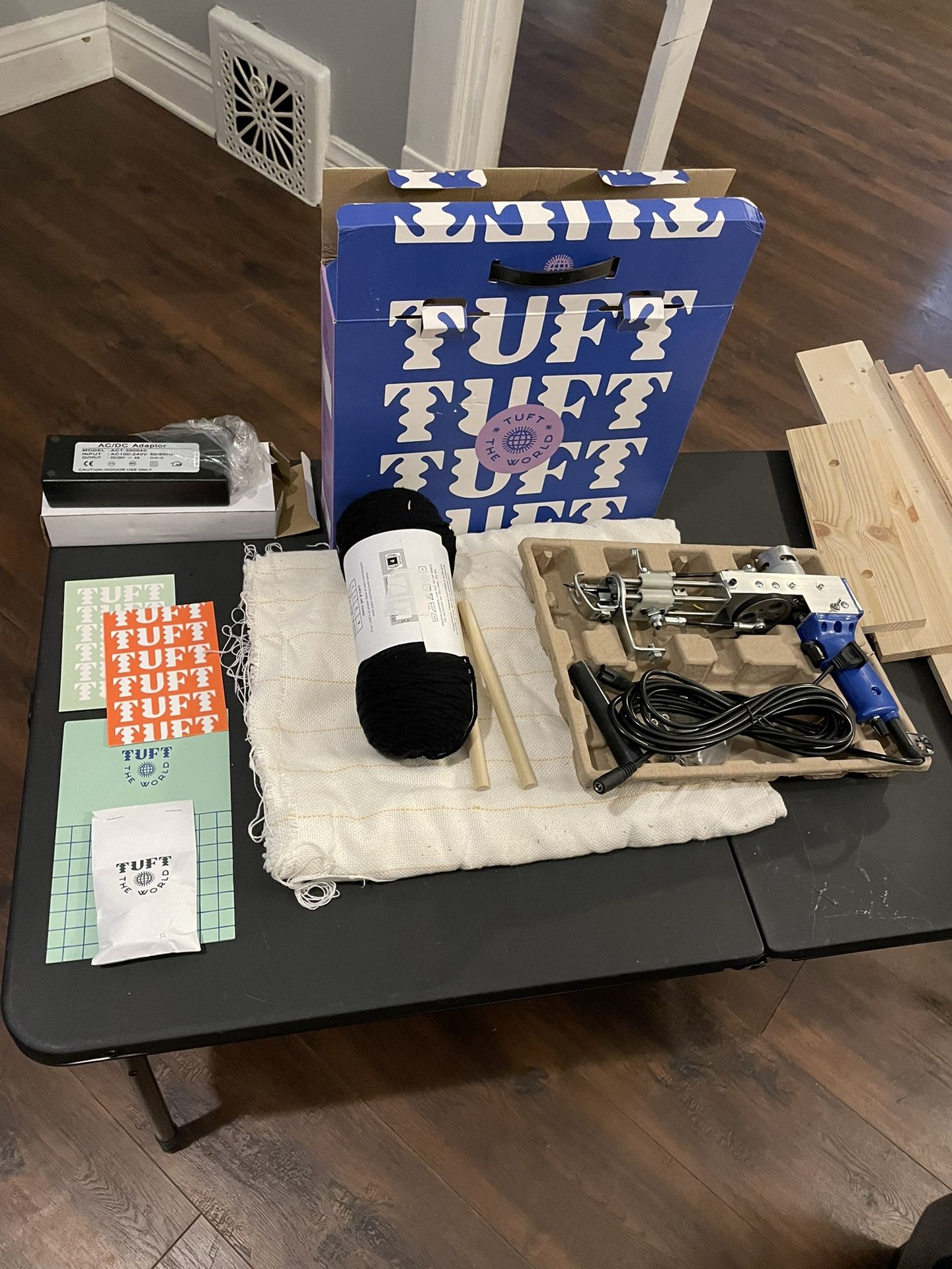 Brand new TUFT machine kit everything included