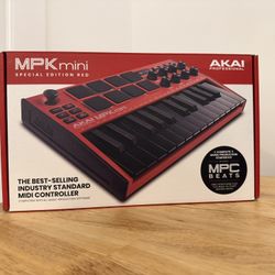 AKAI MPK mini (Special Edition Red) - Like New 