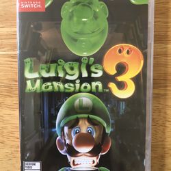 Luigi’s Mansion 3 Nintendo Switch Game New