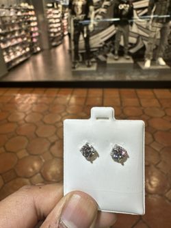 Sterling Silver Mossinate Ear ring