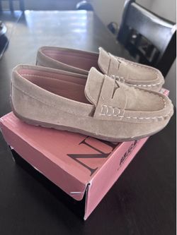 Suede Loafer shoes boys size 12.5 - 13 dress shoes boat shoes