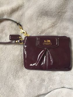 Coach wristlet