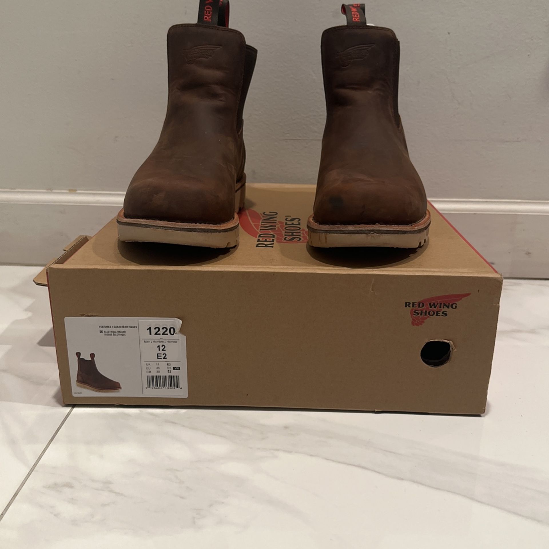 Red Wing Shoes Style 1220 Soft Toe Shoes,  Oil/ Slip Resistant,EH Sizes 11.5 D