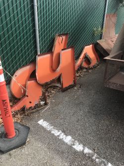 Sign letters