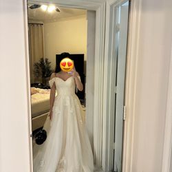 Stella York A Line wedding dress 