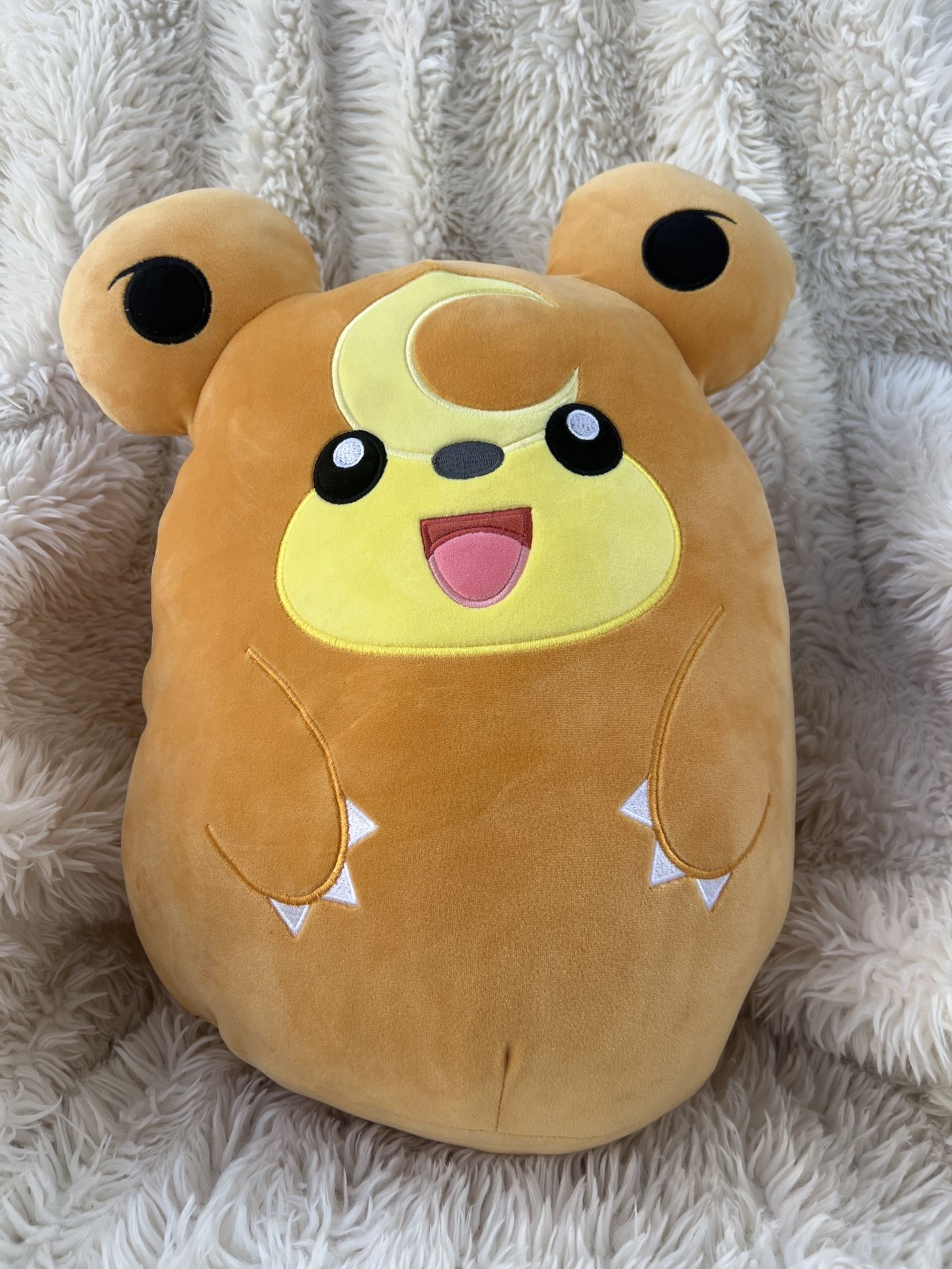 Official Pokémon x Teddiursa Squaishmallow 18"