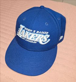 Los Angeles Lakers + Born x Raised Baseball Hat