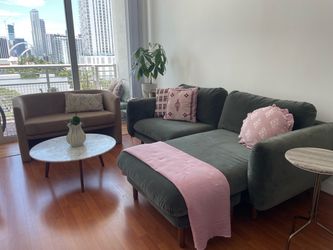 Green sectional article