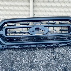 2021-2023 FORD 150 XTL FRONT GRILLE OEM BLACK TEXTURED