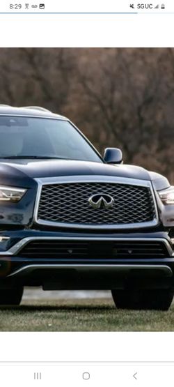 Infinity Q80 front grill