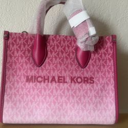 Michael Kors Mirella Small Shopper Tote (Crossbody)